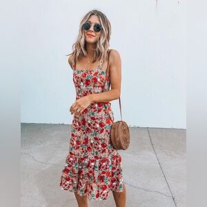 Lovers + Friends Under The Stars Midi Dress